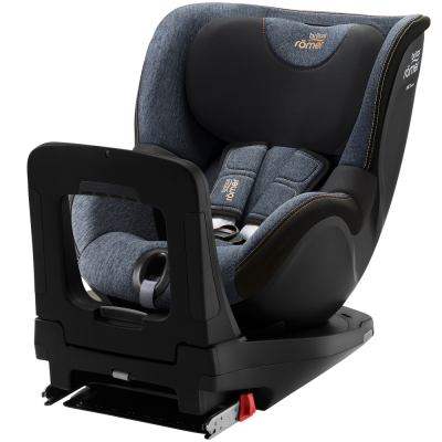 Scaun auto Dualfix I-size Blue Marble, 0-4 ani, Britax Romer