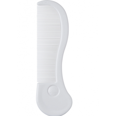 Perie si pieptan pentru bebelus ergonomic White Rotho-babydesign