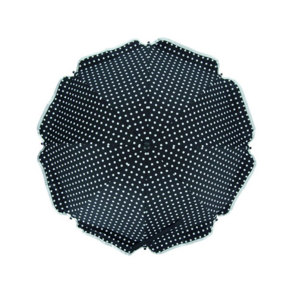 Umbrela pentru carucior 70 cm UV 50+ DOT Black Fillikid