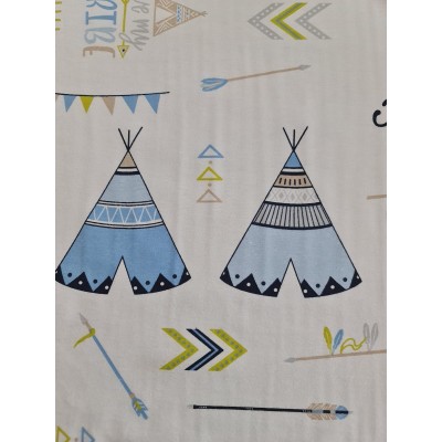 Scutece multifunctionale din finet 75x75 cm 3/set., blue Kreis Scutece multifunctionale din finet 75x75 cm 3/set., blue Kreis