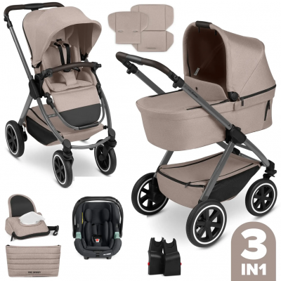 Carucior 3 in  1 Samba 2 Camel - Abc Design