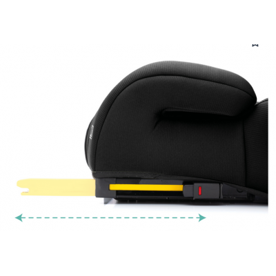 Inaltator auto Isofix Luxe Flip black grupa 2/3 Fililikd