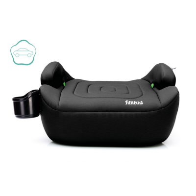 Inaltator auto Isofix Luxe Flip black grupa 2/3, 125-150cm Fililikd