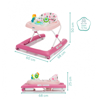 Premergator cu jucarie pink Fillikid