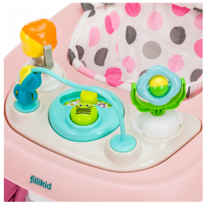 Premergator cu jucarie pink Fillikid