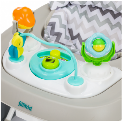 Premergator cu jucarie grey Fillikid