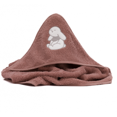 Prosop brodat Rabbit, pink 75x75m. Fillikid