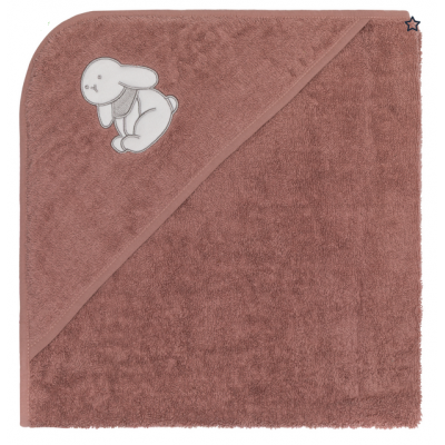 Prosop brodat Rabbit, pink 75x75m. Fillikid