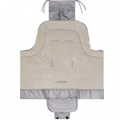 Sac iarna pentru carucior EcoBig silver Fillikid