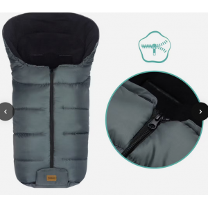 Sac iarna pentru carucior EcoBig dark grey Fillikid