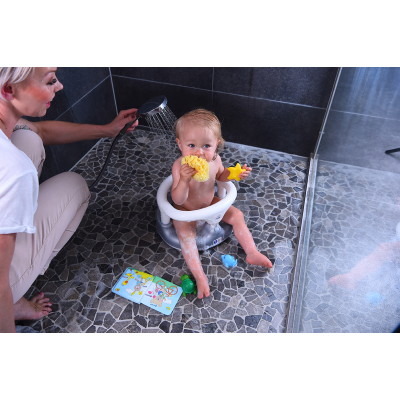 Siguranta- rondou baie 7-16 luni Silver rasbery Rotho-babydesign