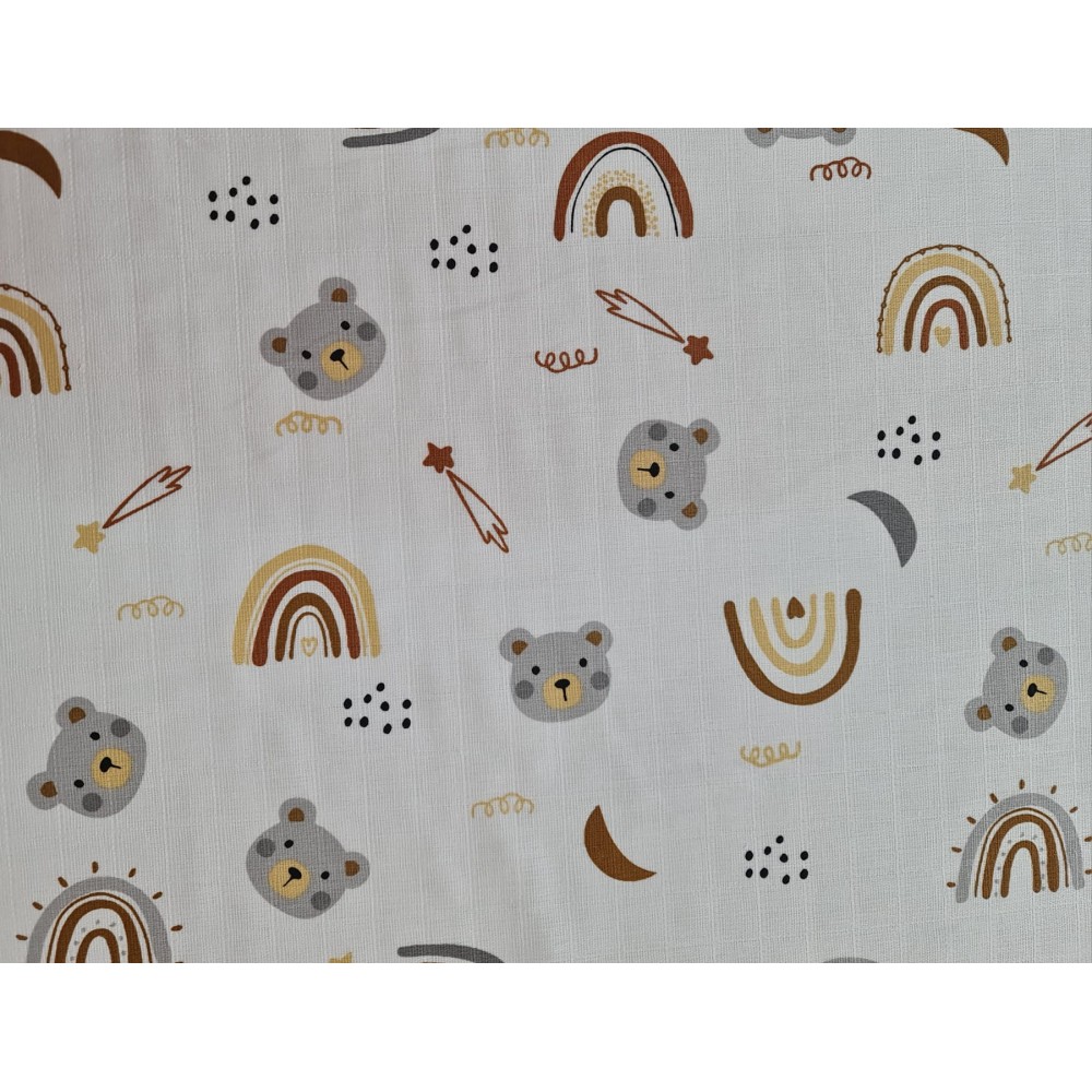 Scutec din muselina, 80x80cm, animale Kreis Design