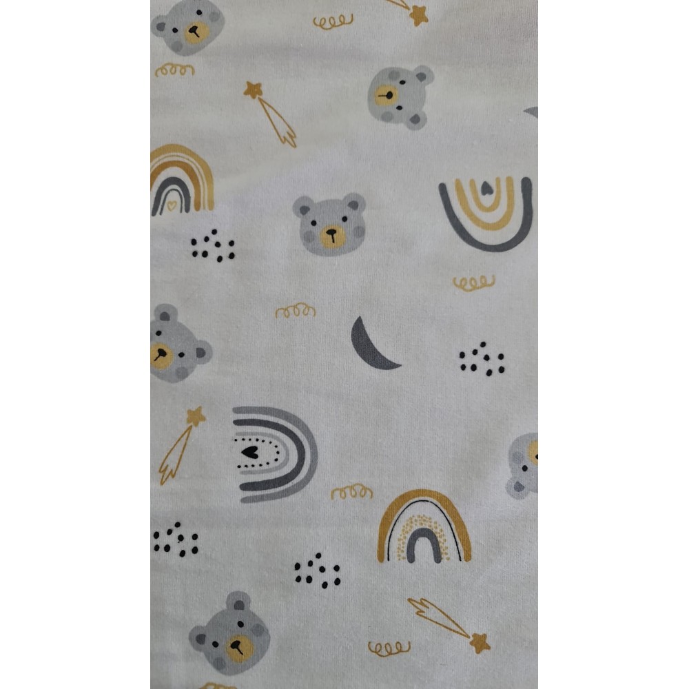 Scutec multifunctional finet 65x90 cm, Panda crem Kreis