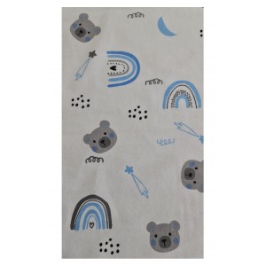 Scutece multifunctionale din finet 75x75 cm 3/set., blue  Kreis