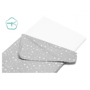 Saltea basic pentru pat stivuibil gradinita, 131/55/3 cm.  Kreis Design