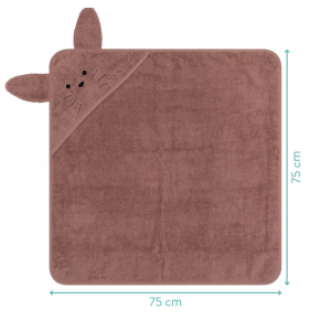 Prosop brodat Iepure pink , 75x75cm. Fillikid