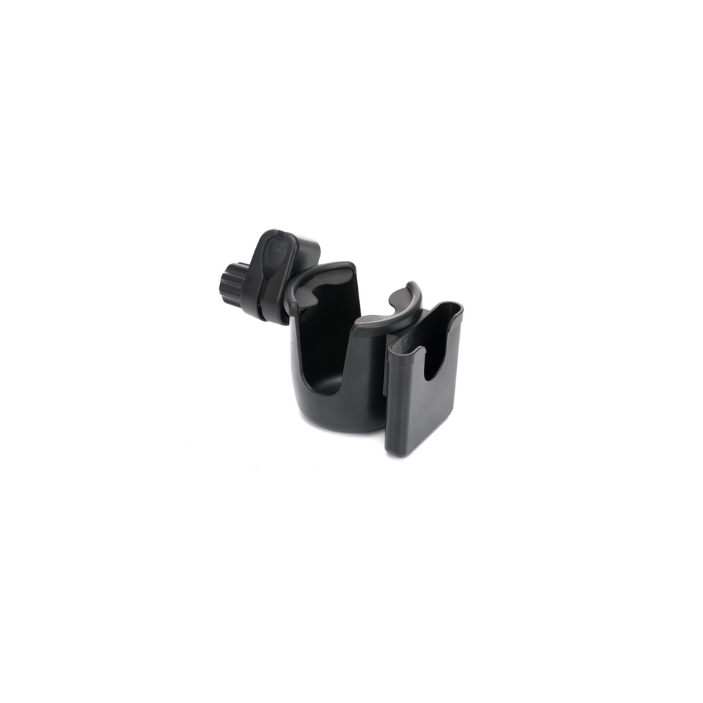 Suport de pahar si telefon pentru carucioare, black Fillikid