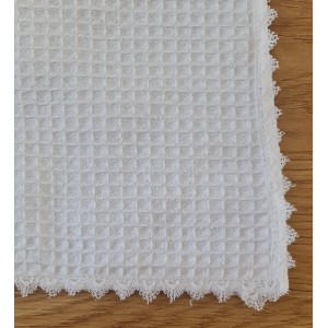 Pled si fasa pentru botez, 100% bumbac Kreis Design