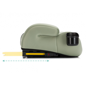 Inaltator auto Isofix Luxe Flip Mint grupa 2/3 ,125-150cm Fililikd