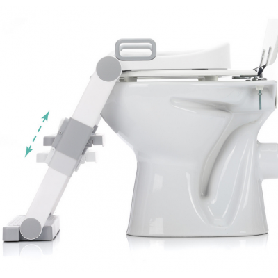 Scara cu reductor WC moale pliabila, 24 luni+, grey white  Fillikid