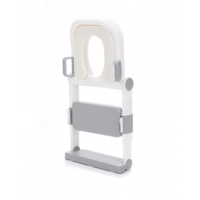 Scara cu reductor WC moale pliabila, 24 luni+, grey white  Fillikid