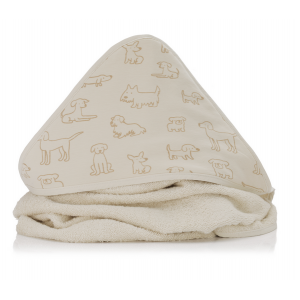 Prosop cu capison DOG Beige 75x75 cm. Fillikid