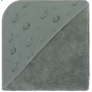 Prosop cu capison Whale green 75x75 cm. Fillikid