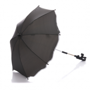 Umbrela standard pentru carucior DarkGrey , 65 cm UV 50+ Fillikid