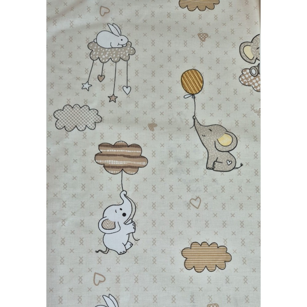 Saltea basic cu animalute 120/60/4 cm. , Kreis Design
