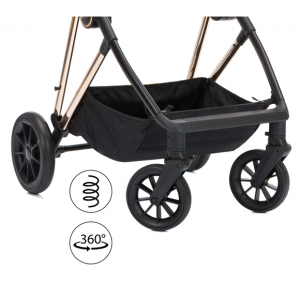 Carucior Fill Elix transformabil 2 in 1 black Fillikid