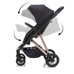 Carucior Fill Elix transformabil 2 in 1 black Fillikid
