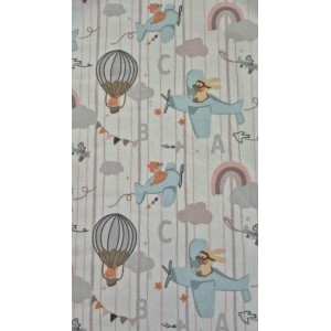 Scutece multifunctionale din finet 75x75 cm 3/set., blue  Kreis