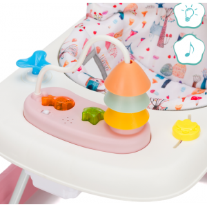 Premergator cu jucarie Emil pink Fillikid