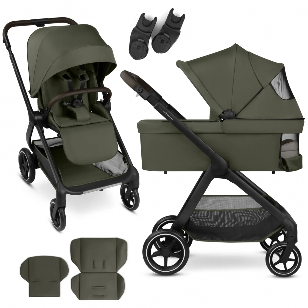 Carucior 2 in 1 City Life Avocado ABC Design