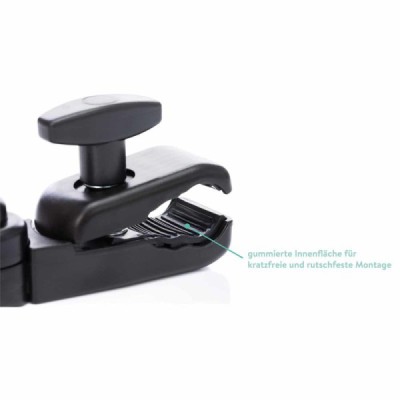 Umbrela Easy fit pentru carucior DarkGrey, 65 cm UV 50+ Fillikid
