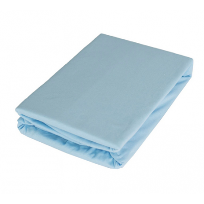 Cearceaf jerse cu elastic pentru saltele 70/140cm BLUE A Hausmann