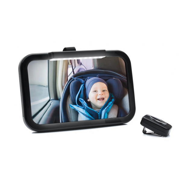 Oglinda retrovizoare cu LED pentru bebe Fillikid