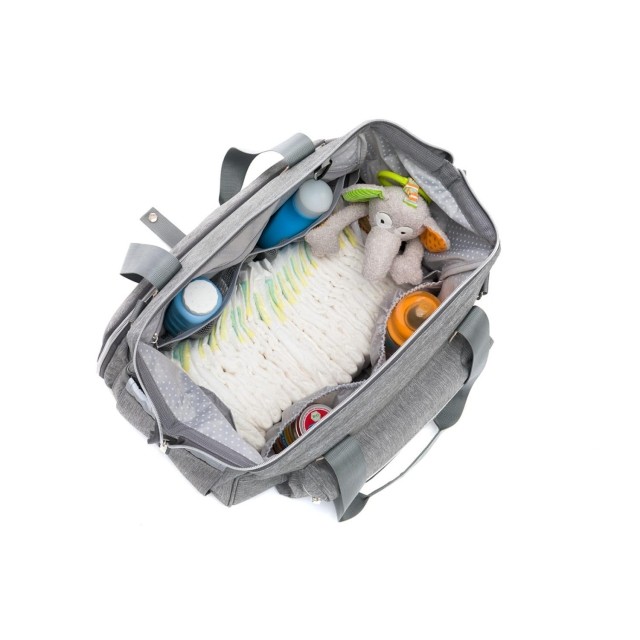 Geanta pentru scutece Korfu grey - Fillikid