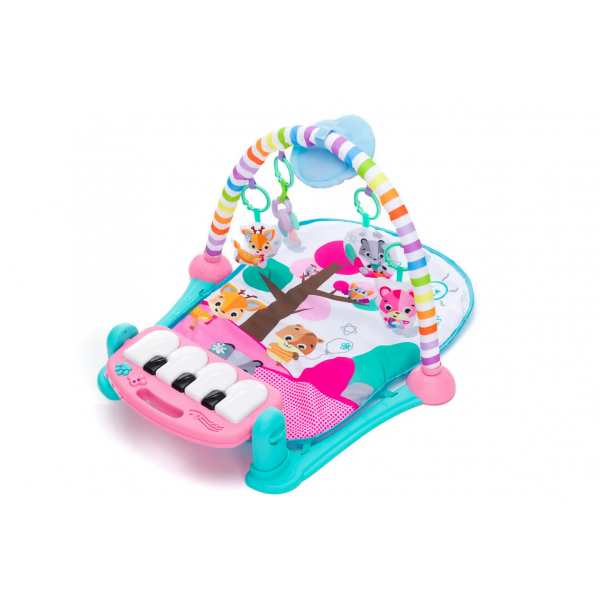 Covoras de joaca cu pian muzical pink Fillikid