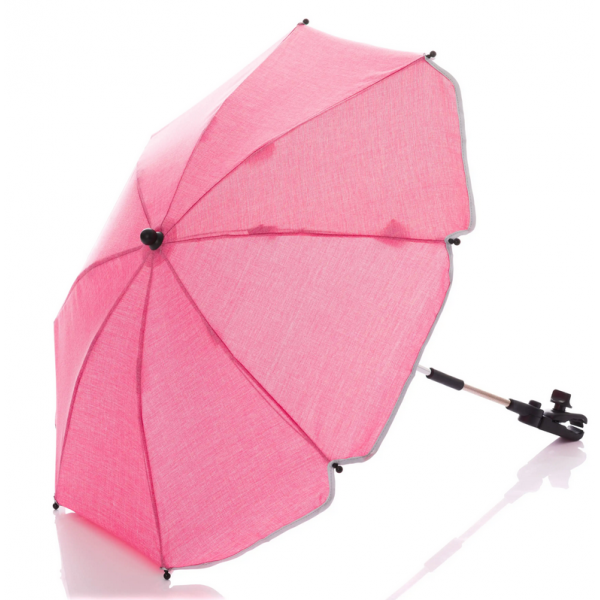 Umbrela standard pentru carucior Pink, 65 cm UV 50+ Fillikid