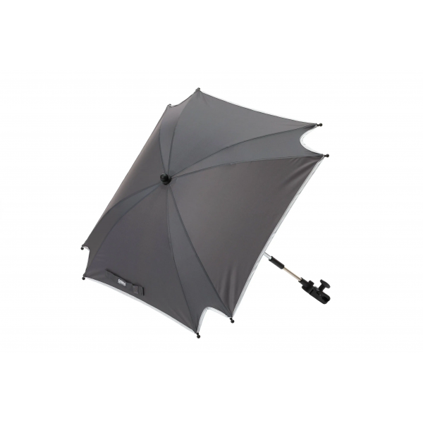 Umbrela XL pentru carucior grey, 80 cm UV 50+ Fillikid